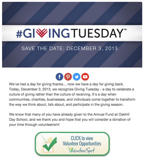 giving tuesday ideas for schools